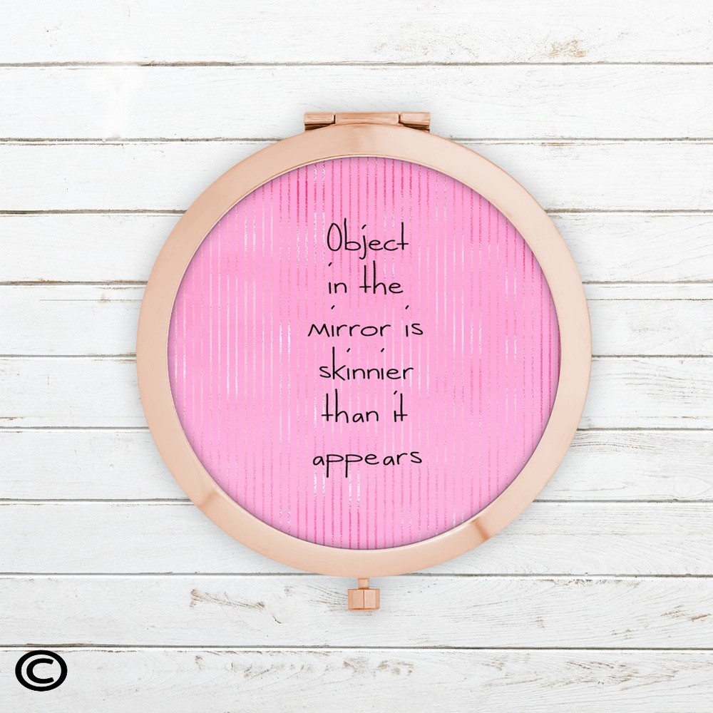 Funny Motivational Compact Mirrors